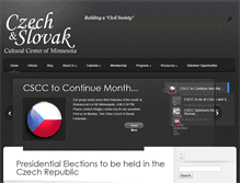 Tablet Screenshot of cs-center.org